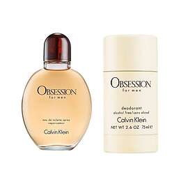 Calvin Klein Obsession for Men Presentförpackning (EDT 125ml, Deodorant Stick)