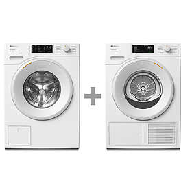 Miele WSC383WCS + TSC643WP (White)