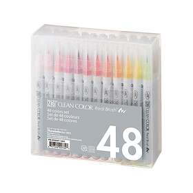 ZIG Clean Color Real Brush 48-pack