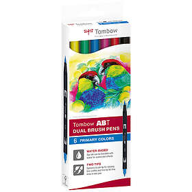 Tombow ABT Dual Brush Pen 6-pack