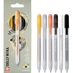 Sakura Gelly Roll Click Gelpen 6-pak