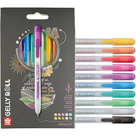 Sakura Gelly Roll Click Metallic 10-pak