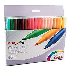 Pentel S360-36 Tuschpen 36-pak