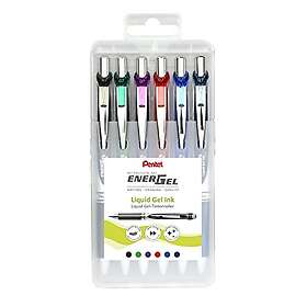 Pentel EnerGel BL77 Rollerballpenna 0.7mm 6-pack