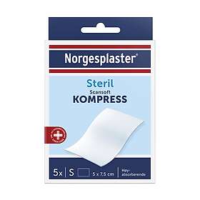 Norgesplaster Kompress Hvit 5 stk.