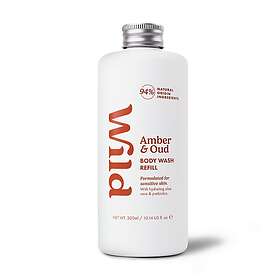 Wild Body Wash Genopfyld Amber Oud 300ml