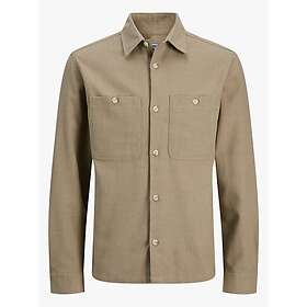 Jack & Jones Rayle Hørblend Lynlås Langærmet Skjorte (Herre)