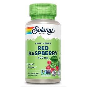 Solaray Red Raspberry 400mg 100 stk