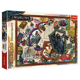 Trefl How to Train Your Dragon 1000 Brikker