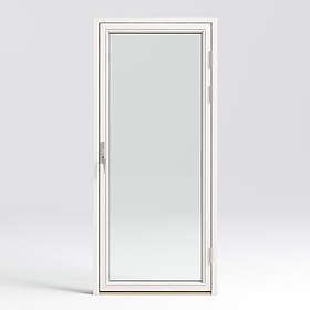 Natre u10 Balkongdør Tre Høyre 9x20 3-lags glass U-verdi 1,02