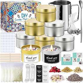 Frasheng Kit de Fabrication de Bougies Accessoires DIY