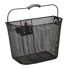 Relaxdays Bicycle Basket Steel Mesh Front