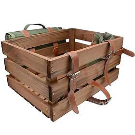 Unusual Trä Cykelkorg Bak