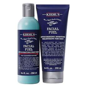 Kiehls Kiehl's Since 1851 Facial Fuel Gavesæt (250ml Gel Cleanser til Mænd, 200m
