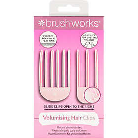 Brushworks Hårklemmer Volumising 1 sæt
