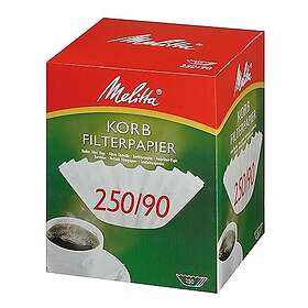 Melitta 90 Kaffefilter 250st