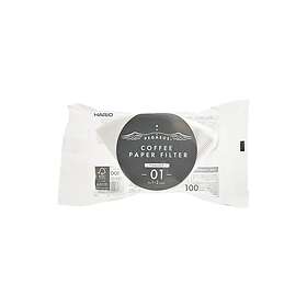 Hario V60 01 Kaffefilter 100st