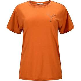 Aclima LightWool Tee Print Antler (Dame)
