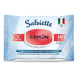 Camon Grooming Wipes Tea Tree Oil 40-Pack
