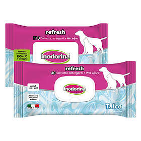Inodorina Grooming Wipes Talkpuder 40-Pack