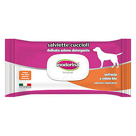 Inodorina Organic Puppy Ögonrens Honung 40-Pack