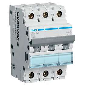 Hager Miniature Circuit Breaker 3-Pole 32A C-Curve 10kA