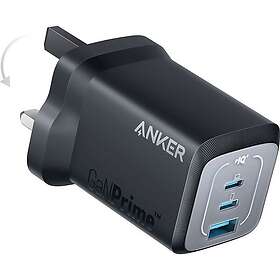 Anker A2669213 GaNPrime Wall Charger Dual USB-C and USB-A 67W