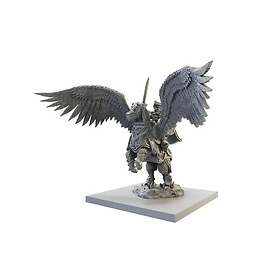 Mantic Games Kings of War Halfling Muster Captain on Winged Aralez