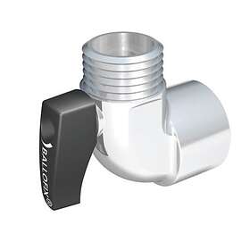 Broen Kulventil Vinkel Nippel/muffe 1/2"(15) 5607414