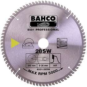 Bahco 8501-28SW Cirkelsågblad 250mm 60T