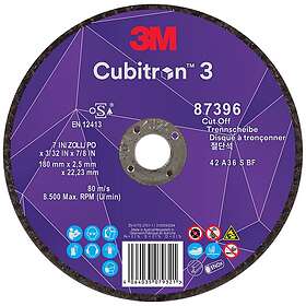 3M Cubitron 3 Skæreskive 180x2,5mm