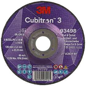 3M Cubitron 3 Slibeskive 125x3.2mm