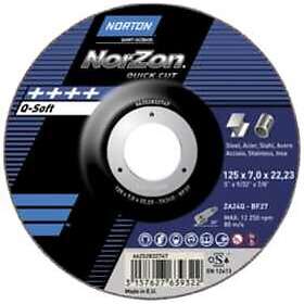 Norton Norzon R Slibeskive 125x7x22mm