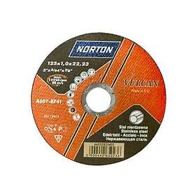 Norton Vulcan Kapskiva 125x1.0x22mm Stål/Inox 25-pack 66252833402