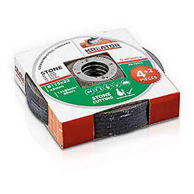 Kreator Skæreskive 115x2.5mm Sten 6-pak