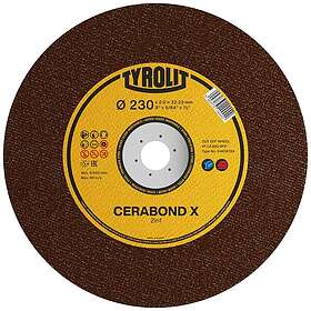Tyrolit Cerabond X Premium Disque à Tronçonner 230mm CA30Q-BFP