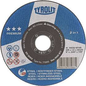 Tyrolit Slipskiva 125x1x22.23mm