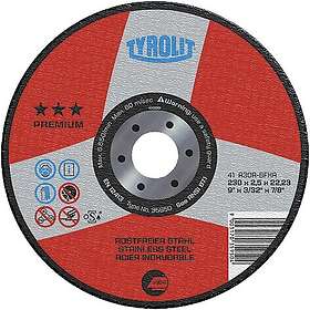 Tyrolit Premium 41F Skæreskive 230x2,5 A30R-BFXA