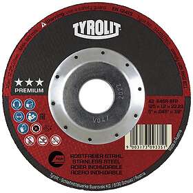 Tyrolit Premium DeepCutProt. Skæreskive 125x1.2mm A46R-BFP