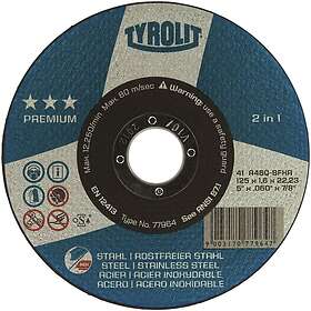 Tyrolit Premium Slibeskive 125x1.6x22.23mm