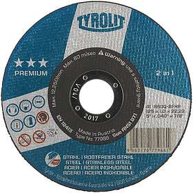 Tyrolit Premium Slibeskive 125x2.5x22.23mm A30Q-BFXA