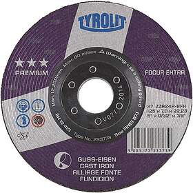 Tyrolit Premium Slibeskive 178x4mm ZZA24R-BFX