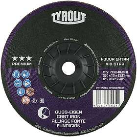 Tyrolit Premium Slibeskive 178x7mm Metal