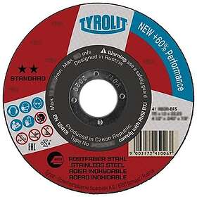 Tyrolit Standard Kapskiva 115x1.6mm A46R-BFS