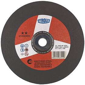 Tyrolit Standard Slibeskive 100x6mm Inox A30R-BF 27