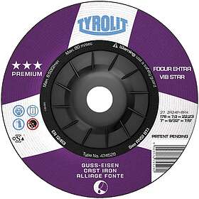 Tyrolit ZZA24R-BFX Slibeskive 230x7mm