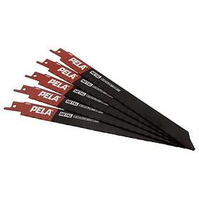 Pela 488377 Bajonetsavsklinge 225mm 18TPI Bi-Metal 5-pack