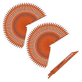 Bahco 3940-150-18-ST-100P Tigersågblad 150mm 18TPI 100-pack