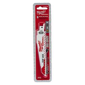 Milwaukee The Ax Tigersågblad 150mm 5TPI 5-pack