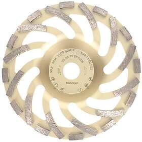 PRODIAMANT PDX82.918 Diamantskiva 125x22.2mm Turbo ST81 Professionell Kvalitet